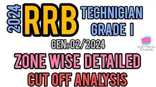 RRB Technician Grade 1 |Zone wise Previous Cut Off Analysis |Vacancy Vs Cut Off ?| Complete Analysis