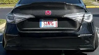 My 11th Gen Honda Civic gets rear LED Reflectors!