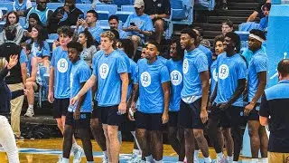 The 2024-2025 UNC Basketball Player Intros 🐏