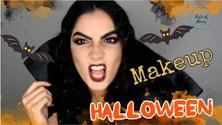 MAQUILLAJE HALLOWEEN VAMPIRA/ DISFRAZ DE ULTIMO MINUTO