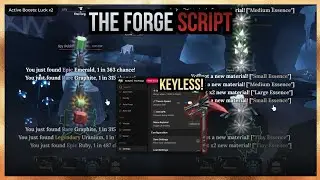 [KEYLESS] THE FORGE SCRIPT - Best Auto Farm Ore & Mob | Auto Forge 100% & Much OP Feature!