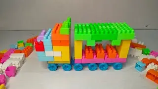 Satisfying DIY Blocks Bus / ASMR / Building Blocks / Blocks Game / Building Blocks fun.