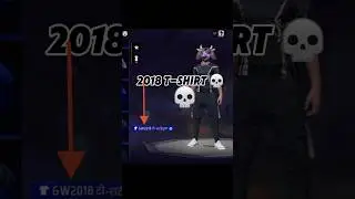 2018 OLD T-SHIRT 💀 #freefire #illegalmoon #garenafreefire #gaming