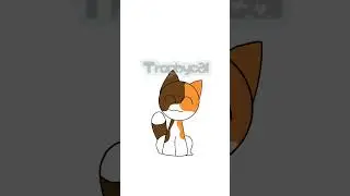 MEOW MEOW!! 😺 - Song name: Cats by The Living Tombstone (slowed) #animation #cat