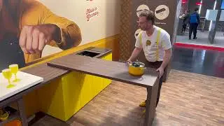 A secret kitchen - with Hynge's clever Swivel Top mechanism