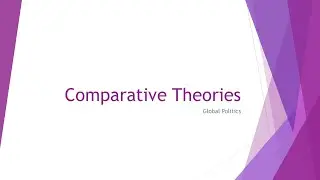 Сравнительные теории | Политика уровня A-Level от Pearson Edexcel