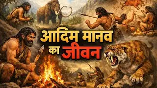 आदि मानव का जीवन #evolution #adimanav 