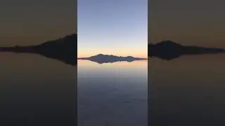 Bonneville Salt Flats Sunset