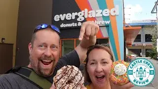 We tried Everglazed Donuts in Disney Springs, Morimoto Asia Street Food, and did some shopping!