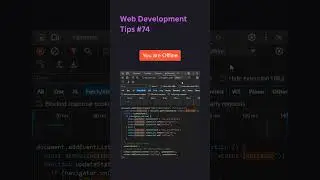 Detect Internet using JS 🔥 #javascript #webdevelopment #codingshorts
