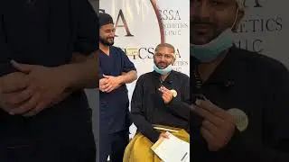 Essa Aesthetics clinic Happy client review sharing his experience about hair transplant 