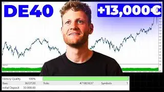 This is the EASIEST DE40 (Index CFD) Trading Strategy (+13,000 Euro Live Trading Profit)