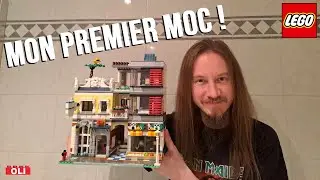 Mon Premier MOC pour ma ville LEGO !! Un B&acirc;timent Modulaire (Modular) bas&eacute; sur un Creator ! (31097)