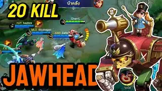 20 Kills!! Jawhead Jungle - Build Top 1 Global Jawhead ~ MLBB