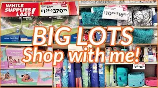 BIG LOTS SHOP WITH ME SUMMER 2023 ITEMS AND HOME DECOR
