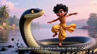 Little Krishna Birth Story | श्रीकृष्ण जन्म कथा | Kids Animated Story | Janmashtami Special