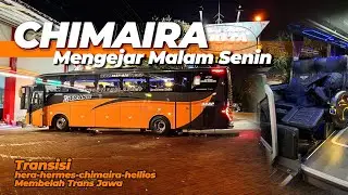 TRANSISI KOMPAK 4 UNIT 27 TRANS MENGEJAR SENIN PAGI | Naik 27 Trans Executive Malang - jakarta