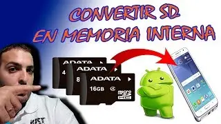 USAR memoria SD como MEMORIA INTERNA | Aumentar memoria interna android