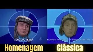 Comparação entre aberturas do Chaves (será que o SBT se saiu bem nesta homenagem?)