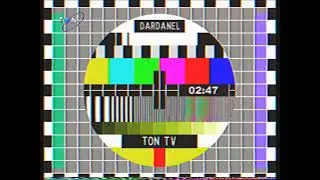 Ton TV (Çanakkale): Yayın Kapanış ve Testcard - 25.07.2004 (VHS Montaj)