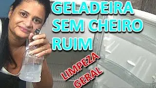DICAS DE COMO LIMPAR A GELADEIRA PARA NÃO FICAR COM MAU CHEIRO/CHEIRO RUIM NUNCA MAIS!