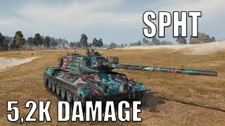 SPHT WoT - 5,2 k Damage, 4 kills