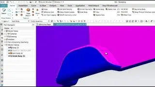 How to design parting line using isocline curve