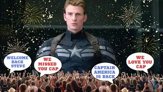 Фанаты ОТМЕЧАЮТ возвращение Стива Роджерса в киновселенную Marvel в фильме «Мстители: Судный день»!!