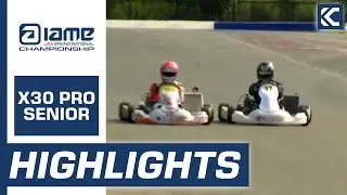 2023 IAME USA Grand National Championship Highlights: X30 Pro Senior