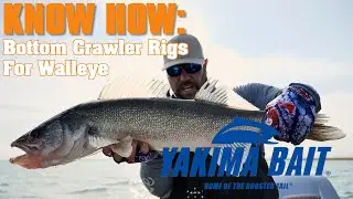 How to use Bottom Walker and Crawler Harness Rigs for Walleye