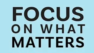 Focus On What Matters By Darius Foroux book summary in hindi
