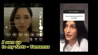 Indian Actresses Farting Confessions - Tamanna, Shruthi Shraddha, Priyanka