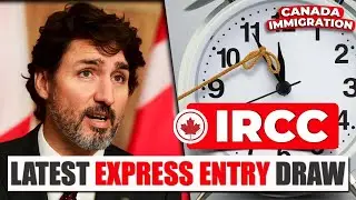 Good News : Latest Express Entry Draw - Min CRS Score |  FSTP, FSWP, CEC & PNP | IRCC