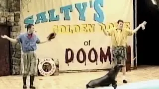 Sea Lion Show-Salty's Golden Dome of Doom at Miami Seaquarium-October 16th 1998 Key Biscayne,Florida