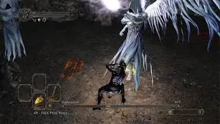 Dark Souls 2: Level 1 Deprived vs. Darklurker (No Damage)
