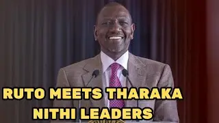 President Ruto meets Tharaka Nithi County Leaders at State House, Listen to his speech!!