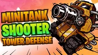 Mini Tank Top-Down Shooter + Tower Defense Game - Existential Treads