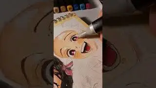 demons slayer painting #art #painting #craft #diy #journal