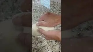 I'm shaping my balls for our Pizza #food #lifeisbutadream #cooking #Pizza #Love #foodie