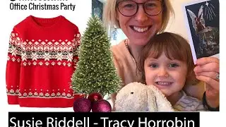 Dumteedum Office Christmas Party with Susie Riddell and Graham Seed