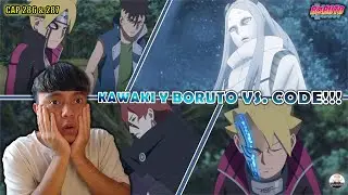 KAWAKI Y BORUTO VS. CODE!!! BORUTO: NARUTO NEXT GENERATIONS CAP&Iacute;TULOS 290 Y 291 REACCI&Oacute;N