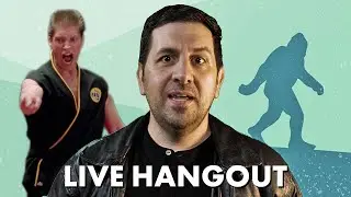LIVE Hangout! Mike Barnes, Karate Kid, Bigfoot & Me