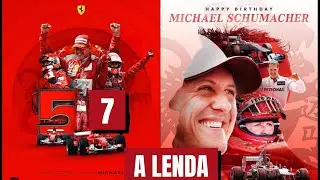 SCHUMACHER O MAIOR PILOTO DE TODOS OS TEMPOS FAZ 57 ANOS DE VIDA #f1 #formula1 #49