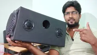 special speaker box for mini trucks | double woofer and double tweeters in single box | SJ |