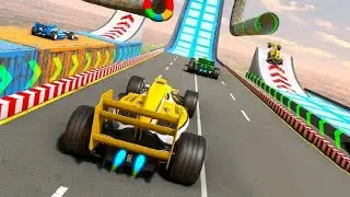 Formula Mega Ramp Car Stunt Games - Best Android Mobile Games To Play For Free - Android Game Play