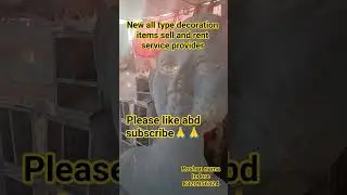 wadding and any decoration items sell and rent service provider🥰#youtube #wedding #shortsfeed #viral