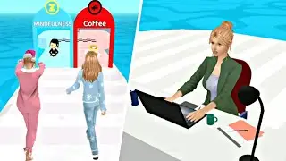 Sleep Run 3D 👸 ☕🛌- All Levels Gameplay Trailer Android, iOS New Game Sleep Run 3D