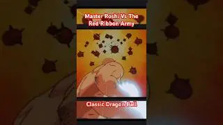 Master Roshi Vs The Red Ribbon Army #dragonball #dragonballz #masterroshi