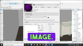 How to Adjust Surface Materials and Create Custom Surface  Textures in ArchiCad.