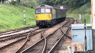 Real ale festival at the #bluebellrailway with 32424 and 33108 #railways 